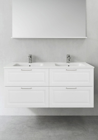 Tvättställsskåp Grace Vit 1200D