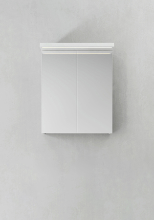 Spegelskåp Store Ledprofil Vit 600