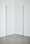 DUSCHHÖRN HAFA RAIN CORNER 80X80 KLARGLAS ALU PROFIL