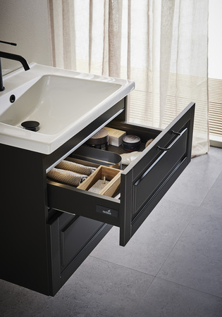 Tvättställsskåp Grace Antracit 800