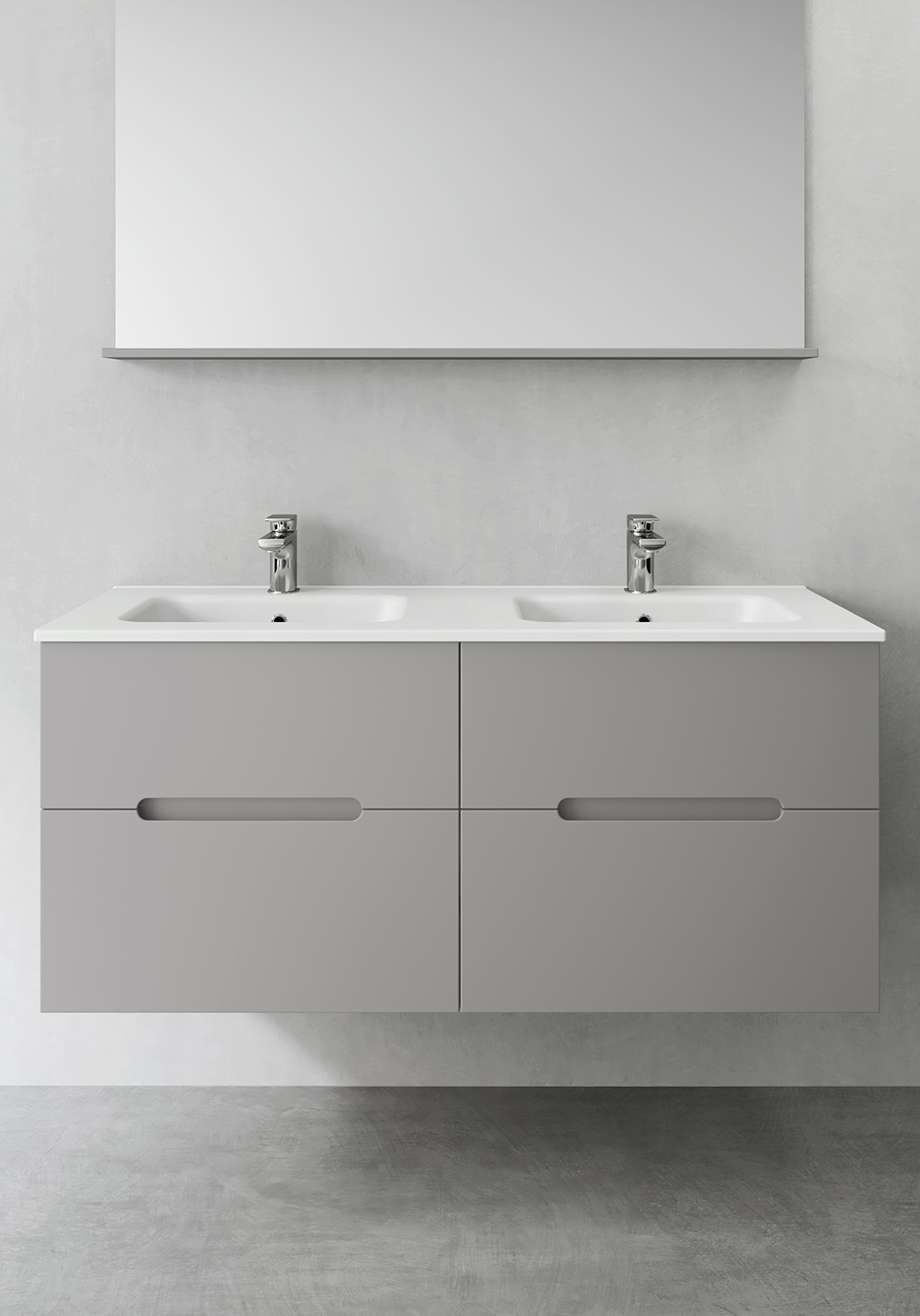 Badrumsskåp Hafa Sun Grå 1200D